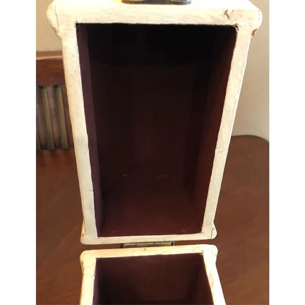 VINTAGE -🎉HPx3🎉 Wood Decorative Double Bottle Wine Holder/Carrier:Brass Hardware